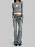Sand Tube Top Layered Cardigan