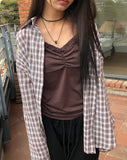 Buyen Dot Frill Sleeveless