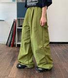 [unisex] Sakyu Banding String Parachute Carpender Nylon Pants