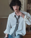 Cutty washed cropped shirt