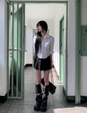 Blendy Basic Pleated Skirt
