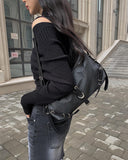 Fiction Ring Side Belt Shoulder Bag