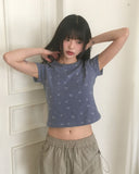 Viewrep Flower Crop Short Sleeve T-Shirt