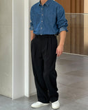 Woven Bijo Wide Slacks