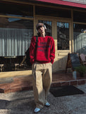 Hazy Cotton Pintuck Pants