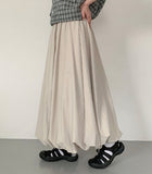 Demdo Banding Balloon Long Skirt