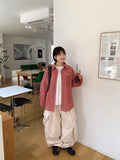 [unisex] Mikai Banding String Corduroy Cargo Pants