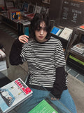 Odd Stripe Layered T-Shirt