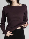 Soft boatneck sleeve