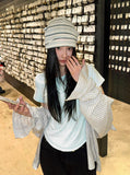 Cloud Stripe Beanie