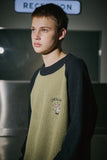Hoppy Raglan Block Knit