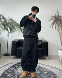 Repel Back Strap Denim Pants