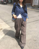 Menon Boxy Pocket Denim Shirt