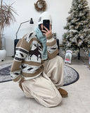 Bedin Nordic Toggle Knit Cardigan