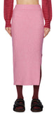 Bring knit long skirt