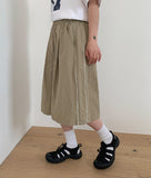 [unisex] Delme Track Line Nylon Banding Bermuda Pants