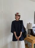 [unisex] Miryuri Cooling Over Short Sleeve Knit