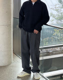 Elve half zip up washable knit