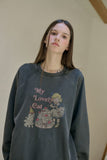 My Love Raglan Pigment Sweatshirt