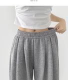 Side Pin Tuck Volume Up Balloon Wide Banding Pants