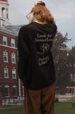 Positive Embroidery Raglan Sweatshirt