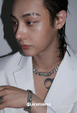 Phantom Cuban Stone Chain Necklace