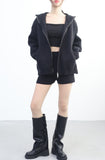 Celine hooded sweatshirt + shorts set