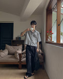Leah Curved Cotton Pants