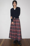 (WOOL) CABLE CROP KNIT CD