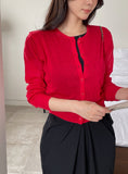 Benishu Round Knit Cardigan