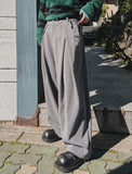 Light maxi wide slacks
