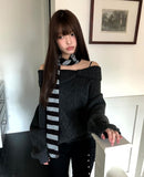 Dana Stripe Simple Muffler
