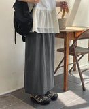 Badel Dot Banding Long Skirt