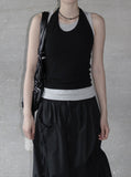 Enni Black Beads Necklace