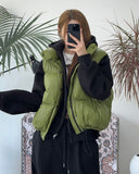 Nesso Rivet Brushed Hood Zip-Up
