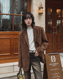 Winter Suede Over Blazer