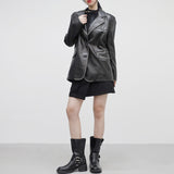 Hedge vintage leather jacket