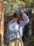 [unisex] Hishan Cut Two-Way Hood Windbreaker