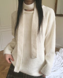 Seville Avant-fit round knit muffler set