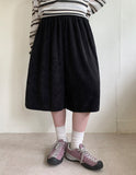Yugen Summer Terry Banding Bermuda Pants