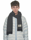 Stripe Knit Muffler