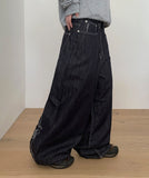 [unisex] Heim Nonfade Denim Wide Pants
