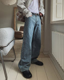 Danvent Washing Bootcut Wide Denim