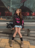 Pink point yamaha two-type long-sleeve