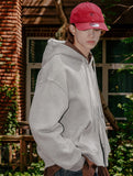 Edge Crop Hood Zip-Up