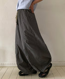 Monters Banding Balloon Wide Nylon Pants