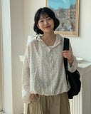 Olben Summer Flower Hood Wind Jumper