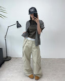 Luati Crop Check Shirt