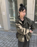 Mer nylon hooded windbreaker