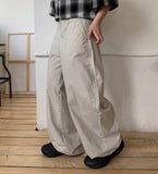 Nendi Summer Wide Cotton Pants